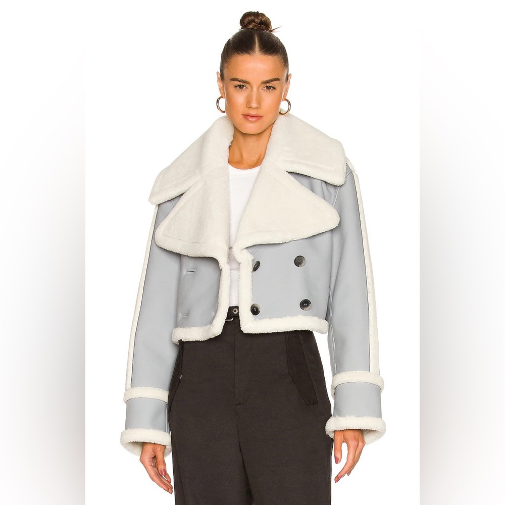 Revolve Eaves Elijah Jacket in Grey (perfect condition, only worn once) xxs